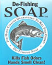 De-Fishing Soap removes even the most stubborn odors