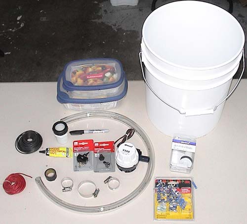 DIY bait tank/livewell 