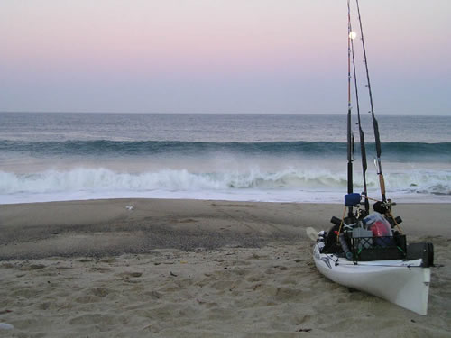 Kayak fishing