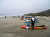 Big Kahuna Kayak Sport Fishing Tournament - Leo Carillo State Beach, CA - Rigging Up Fishing Kayaks