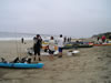 Big Kahuna Kayak Sport Fishing Tournament - Leo Carillo State Beach, CA - Rigging Up Fishing Kayaks