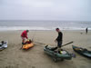 Big Kahuna Kayak Sport Fishing Tournament - Leo Carillo State Beach, CA - Rigging Up Fishing Kayaks