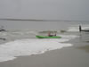 Big Kahuna Kayak Sport Fishing Tournament - Leo Carillo State Beach, CA - Kayaks Surf Launching - Surf Pounding