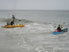 Big Kahuna Kayak Sport Fishing Tournament - Leo Carillo State Beach, CA - Kayaks Surf Launching