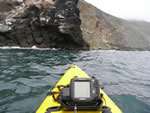 Kayak fishing Catalina Island