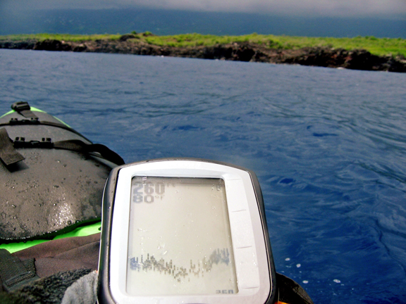 kayak fishing Hawaii with Jon Schwartz