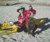 jas onshore in Malibu with a nice flatty